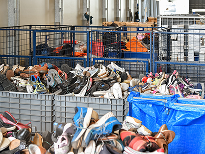 Odzysku i recyklingu Używana odzież i obuwie używane